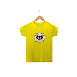 Camiseta Infantil Cão Bandido