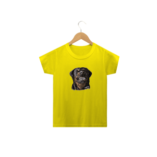 Nome do produto Camiseta Infantil Rottweiler Bravo