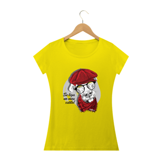 Nome do produto Baby Look Cachorro Se Liga no Meu Estilo