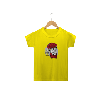 Nome do produto Camiseta Infantil Cachorro Se Liga no Meu Estilo