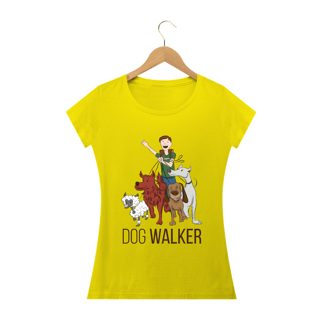 Nome do produto Baby Look Dog Walker - Passeadora de Cães