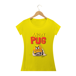 Nome do produto Baby Look Angry Pug