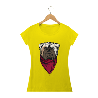 Nome do produto Baby Look Bulldog Inglês