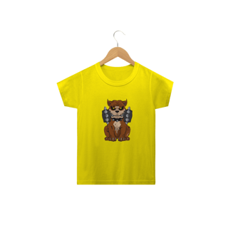 Nome do produto Camiseta Infantil Pitbull Bravo