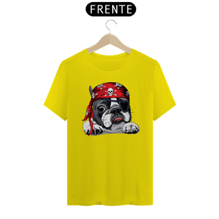 Nome do produto Camiseta Bulldog Francês Pirata