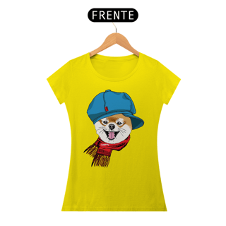 Nome do produto Baby Look Spitz Alemão de Boina e Cachecol