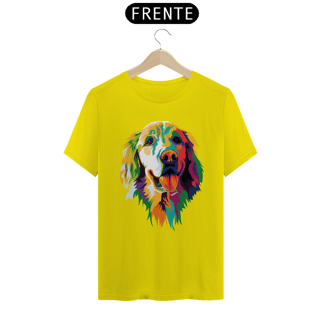Nome do produto Camiseta Golden Retriever Ilustração Cores