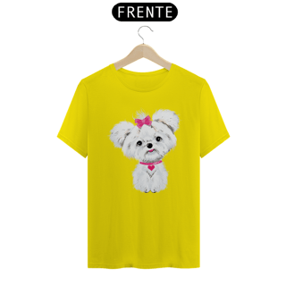 Nome do produto Camiseta Maltês de Lacinho