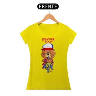 Nome do produto Baby Look Stranger Dogs