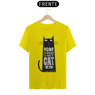 Nome do produto Camiseta Home Is Where The Cat Is