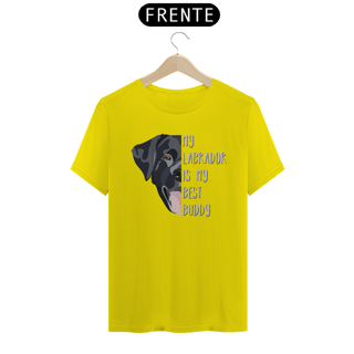 Nome do produto Camiseta Meu Labrador é Meu Melhor Amigo