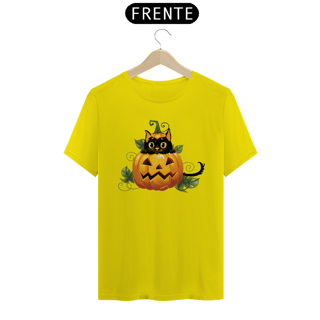 Nome do produto Camiseta Gato Preto Halloween