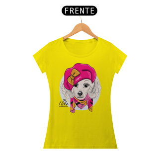 Nome do produto Baby Look Poodle Fêmea I Like To Dress Up