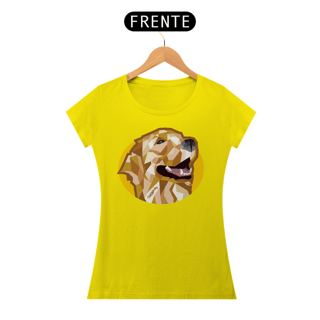 Nome do produto Baby Look Golden Retriever Mosaico Guth Dog