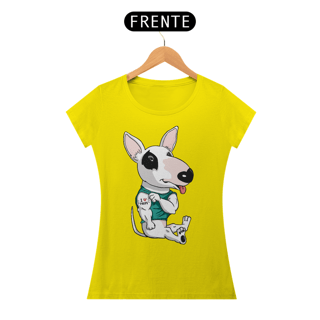 Nome do produto Baby Look Bull Terrier I Love Mom