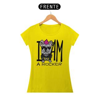 Nome do produto Baby Look I Am a Rocker