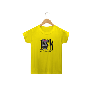 Nome do produto Camiseta Infantil I Am a Rocker