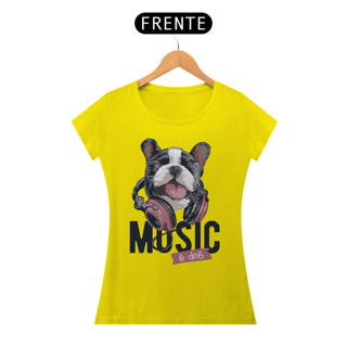Nome do produto Baby Look Music and Dog