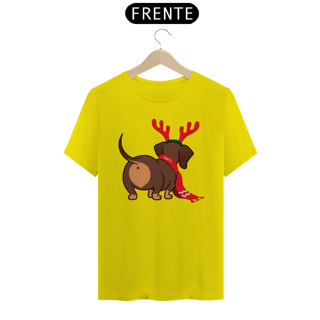 Nome do produto Camiseta Dachshund Natal