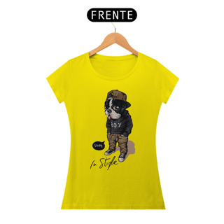 Nome do produto Baby Look Cachorro - Stay in Style