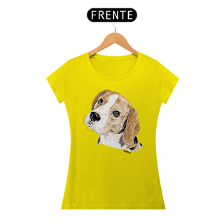 Nome do produto Baby Look Beagle Pintura Digital