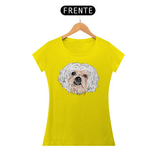 Nome do produto Baby Look Lhasa Apso Pintura Digital