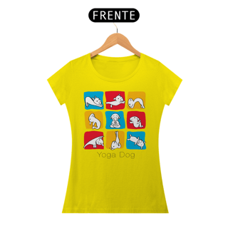 Nome do produto Baby Look Yoga Dog