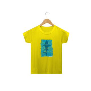 Nome do produto Camiseta Infantil Tubarão - Modelo 1