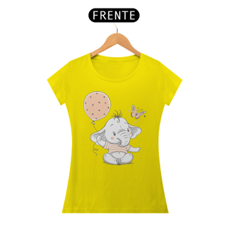 Nome do produto Baby Look Elefante - Modelo 2