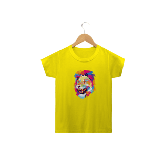 Nome do produto Camiseta Infantil Leão - Modelo 2