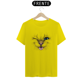 Nome do produto Camiseta Gato Piscando