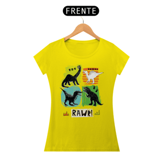 Nome do produto Baby Look Dinossauro - Modelo 3
