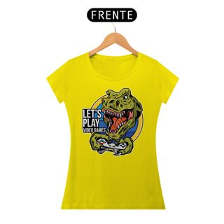 Nome do produto Baby Look Dinossauro - Modelo 4