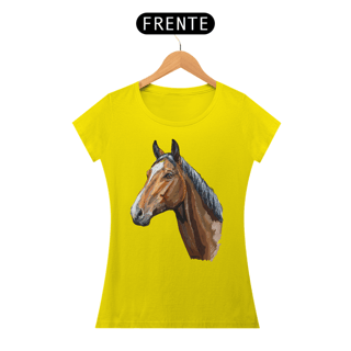 Nome do produto Baby Look Cavalo - Modelo 3