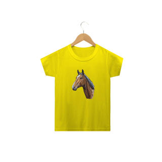 Nome do produto Camiseta Infantil Cavalo - Modelo 3