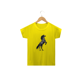Nome do produto Camiseta Infantil Cavalo - Modelo 4
