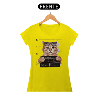 Nome do produto Baby Look Gato Bandido