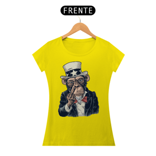 Nome do produto Baby Look Macaco - Modelo 6
