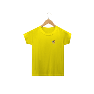 Nome do produto Camiseta Infantil Akita Meme Óculos