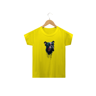 Nome do produto Camiseta Infantil American Bully Splash Art