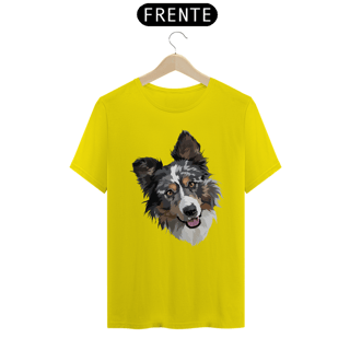 Nome do produto Camiseta Border Collie Realista