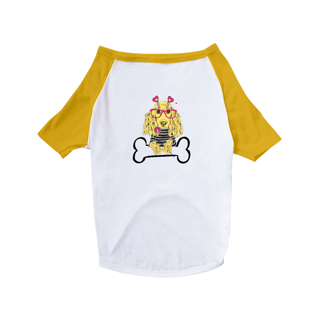 Nome do produto Camiseta para Cachorro - Cocker de Óculos