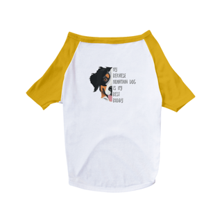 Nome do produto Camiseta para Cachorro - Meu Bernese é Meu Melhor Amigo