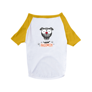 Nome do produto Camiseta para Cachorro - Happy Halloween Cartoon Doggy