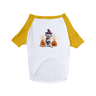 Nome do produto Camiseta para Cachorro - Dálmata Halloween