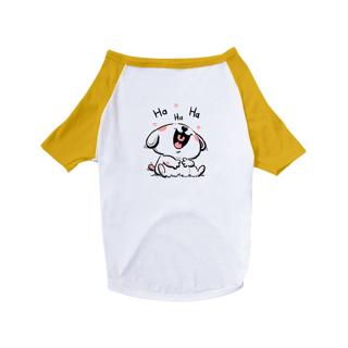 Nome do produto Camiseta para Cachorro - Cachorrinho Rindo