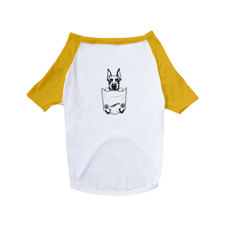 Nome do produto Camiseta para Cachorro - Doberman Pocket
