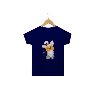 Nome do produto Camiseta Infantil Yorkshire Terrier