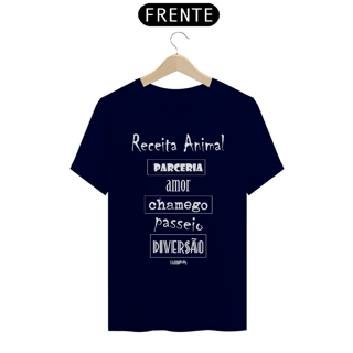 Nome do produto Camiseta Cachorro Receita Animal
