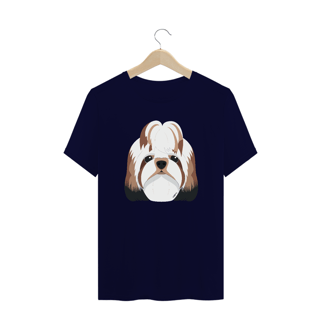 Camiseta Plus Size Shih Tzu